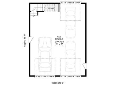 1st Floor Plan, 062G-0147