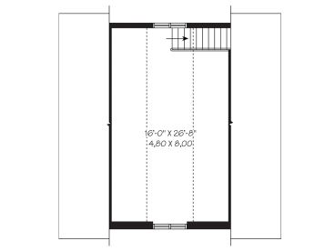 2nd Floor Plan, 028G-0038