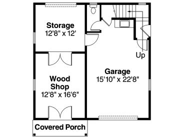 1st Floor Plan, 0051G-0024