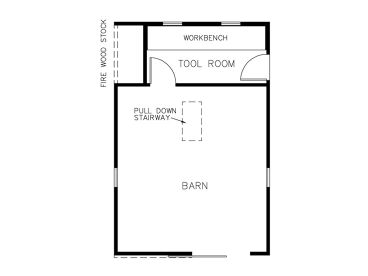 1st Floor Plan, 057S-0005