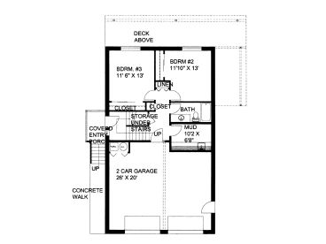 1st Floor Plan, 012G-0079