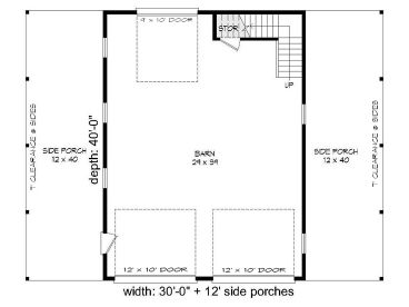 1st Floor Plan, 062B-0001