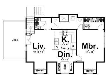 2nd Floor Plan, 050G-0094