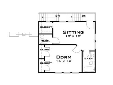2nd Floor Plan, 052G-0002