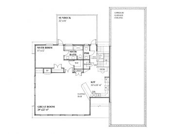 2nd Floor Plan, 010G-0024