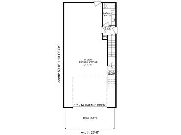 1st Floor Plan, 062G-0152