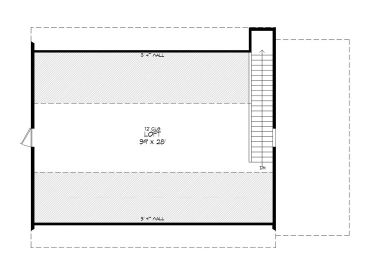 2nd Floor Plan, 062B-0014