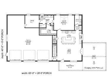 1st Floor Plan, 062G-0311