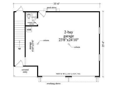 1st Floor Plan, 053G-0023