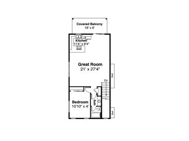 2nd Floor Plan, 051G-0125