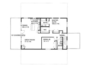 2nd Floor Plan, 012G-0056