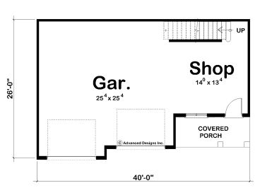 1st Floor Plan, 050G-0042