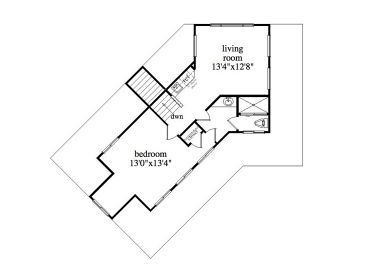 2nd Floor Plan, 053G-0009