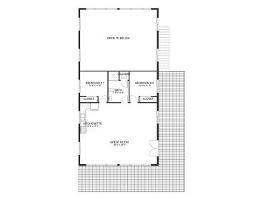 2nd Floor Plan, 065G-0023