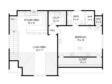 2nd Floor Plan, 062G-0335