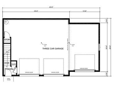 1st Floor Plan, 047G-0035