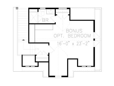 2nd Floor Plan, 084G-0009