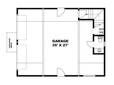 1st Floor Plan, 012G-0142