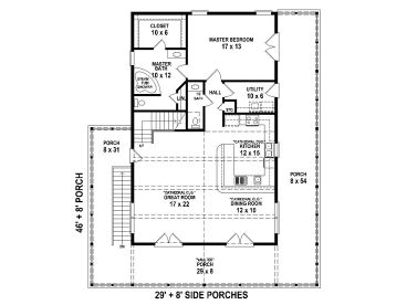 2nd Floor Plan, 006G-0172