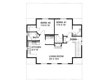2nd Floor Plan, 012G-0063