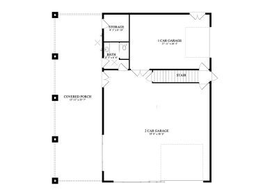 1st Floor Plan, 065G-0007