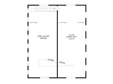 2nd Floor Plan, 062G-0388