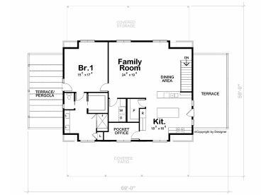 2nd Floor Plan, 031G-0014