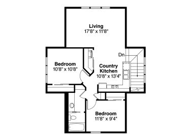2nd Floor Plan, 051G-0072