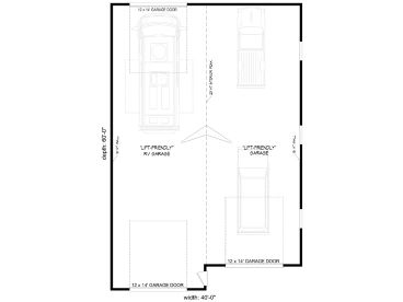 Floor Plan, 062G-0208