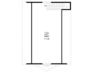 2nd Floor Plan, 062G-0087
