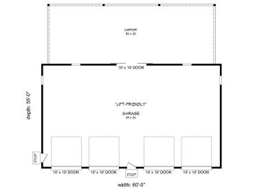 Floor Plan, 062G-0143