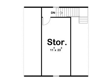 2nd Floor Plan, 050G-0089