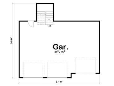 1st Floor Plan, 050G-0071