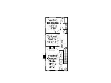 2nd Floor Plan, 051G-0145