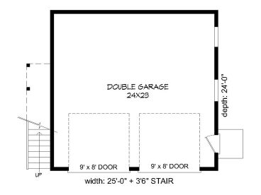 1st Floor Plan, 062G-0064