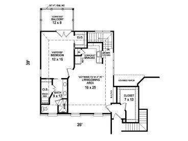 2nd Floor Plan, 006G-0094