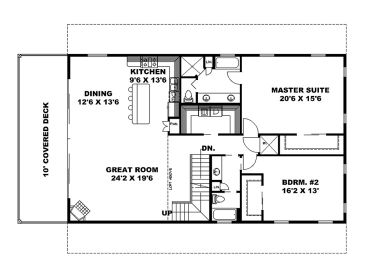  2nd Floor Plan, 012G-0136