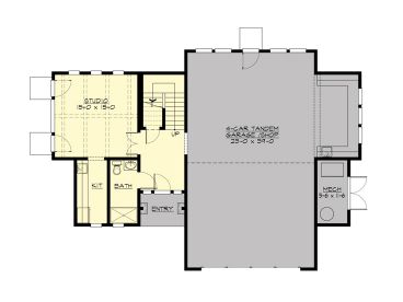 1st Floor Plan, 035G-0022