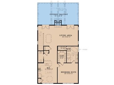 2nd Floor Plan, 074G-0001