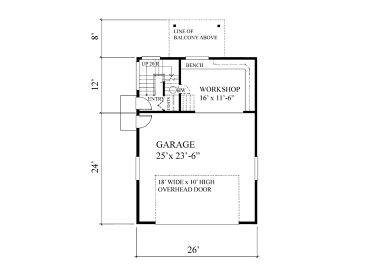 1st Floor Plan, 010G-0013