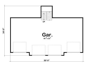 1st Floor Plan, 050G-0046