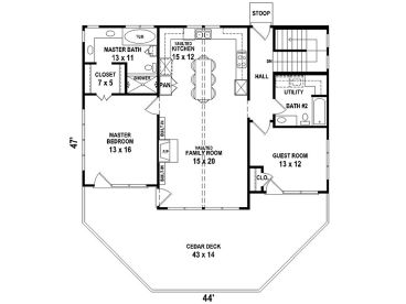 Floor Plan, 006G-0170