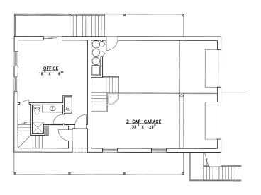 1st Floor Plan, 012G-0085