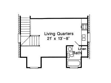 2nd Floor Plan, 054G-0002