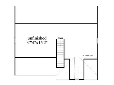 2nd Floor Plan, 053G-0030