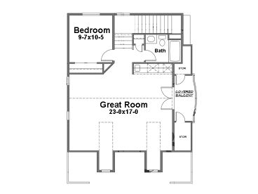 2nd Floor Plan, 024G-0004