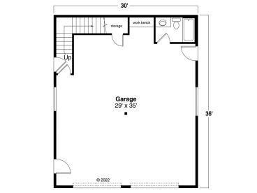 1st Floor Plan, 051G-0161