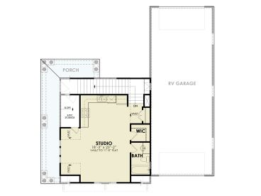 2nd Floor Plan, 084G-0026
