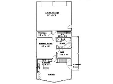 1st Floor Plan, 012G-0103