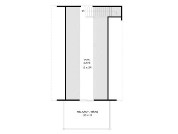 2nd Floor Plan, 062G-0246